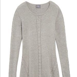 Market & Spruce Gray Tunic Sweater